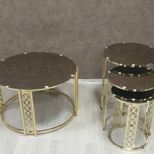 طاولة قهوة مقطوعة بالليزر