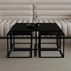 4+1 Square Pizza Coffee Table