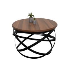 Gezegen Siyah Orta Sehpa