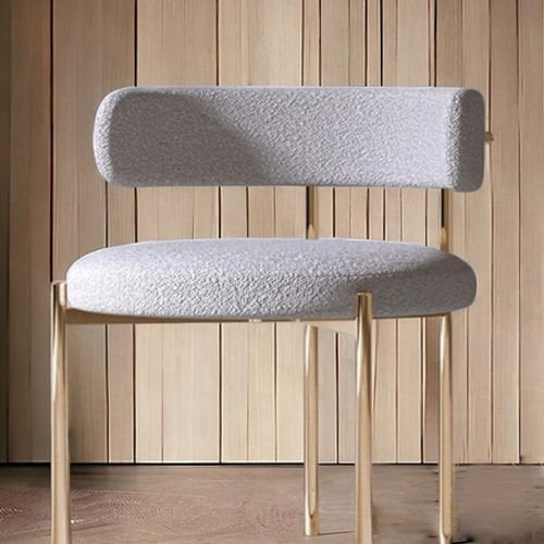 Стул Теди Золото Белый