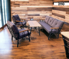 طقم شاي 3+1+1 زمرد