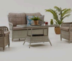 Muebles de jardín dobles Raddan