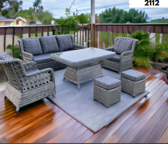 Salon de jardin triple Raddan