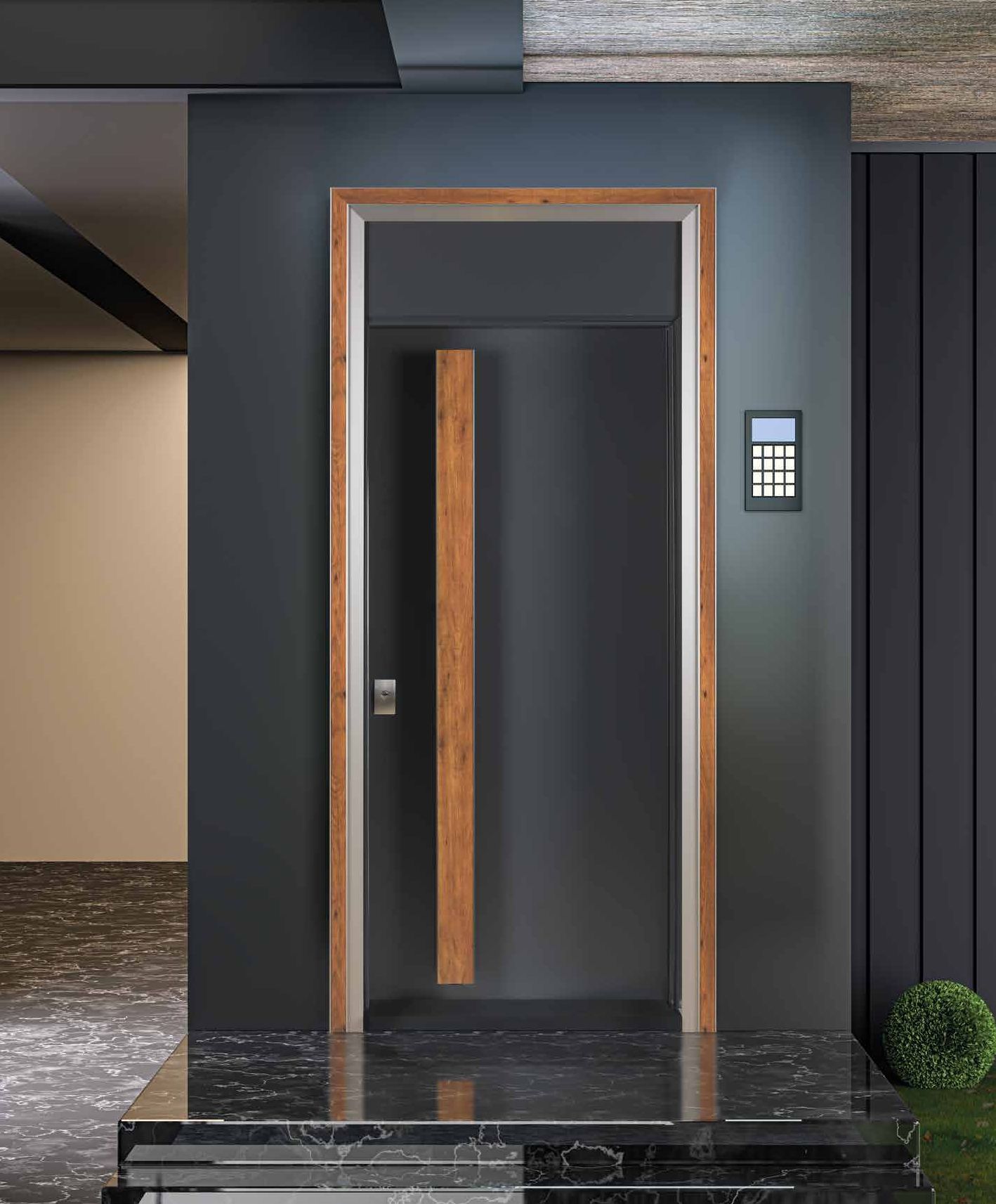 Bold Steel Door